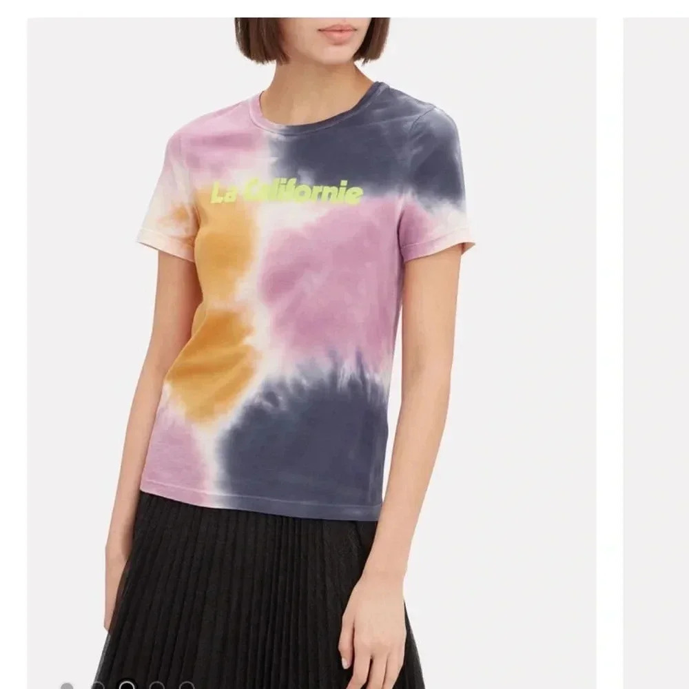 A.L.C. La Californie Tie Dye Tee in size S, EUC - Picture 6 of 9